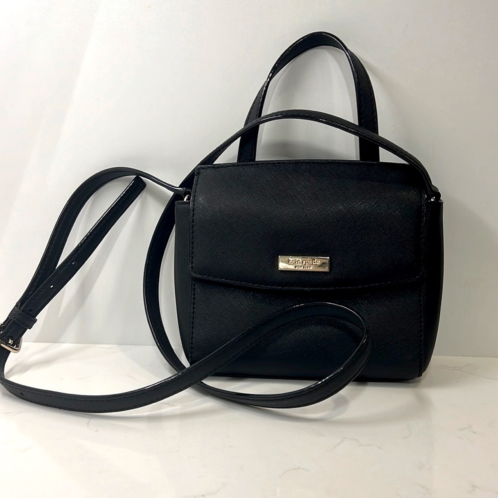 Sold ๐ซ Kate Spade New York Laurel Way Mini Alisanne Purse Black - Picture 5 of 15